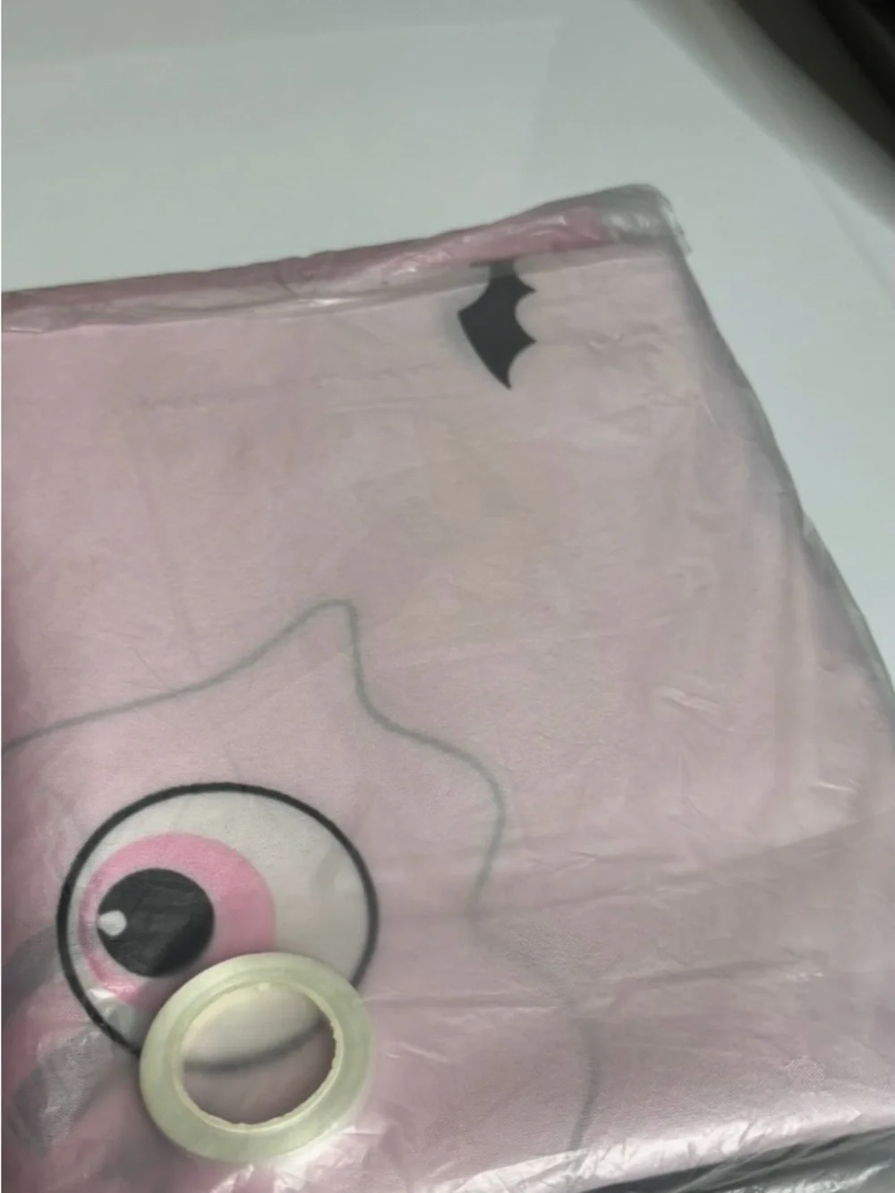 The Spooky One Pink Halloween Backdrop